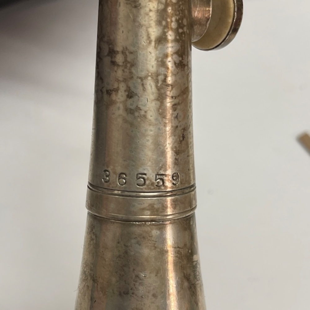 Vintage Silver Clarinet C. J. Boston Elkhart Indiana in Case - Picture 15 of 15